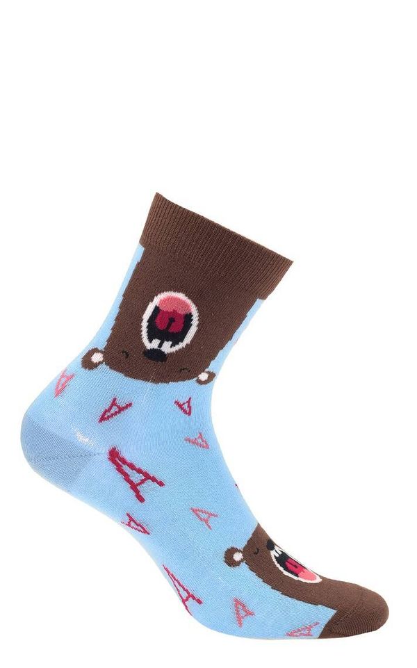 Gatta Gatta G34.01N Cottoline girls' socks patterned 27-32 blue 271