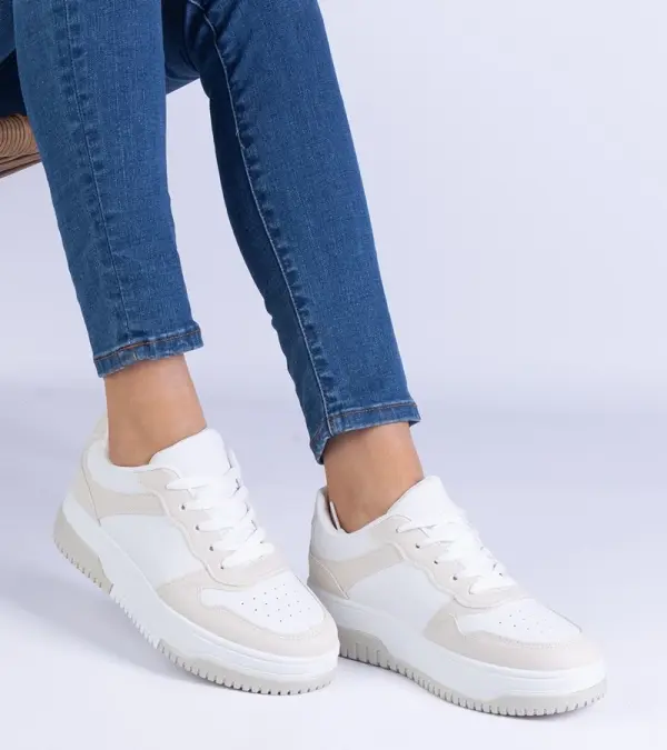 D/CEO Gemre Beige platform sneakers Undina