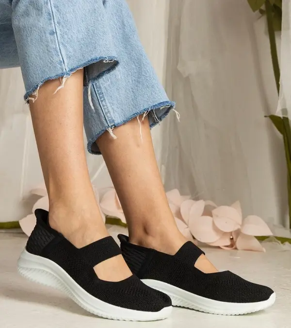 Gemre Gemre Black women's sneakers on embossed sole Muratti