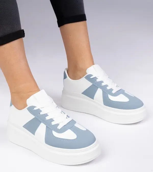 Gemre Gemre Blue platform sneakers Mishel