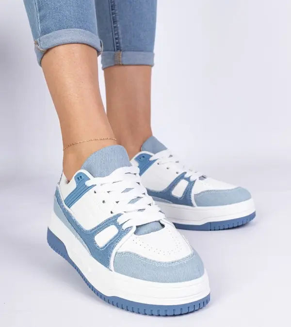 Gemre Gemre Blue women's Pretta sports sneakers