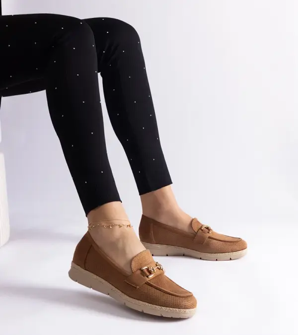 Gemre Gemre Carmel women's moccasins made of eco suede Sandoval