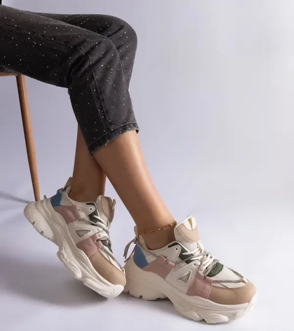 Gemre Gemre Ivett Women's Multicolored Sports Sneakers