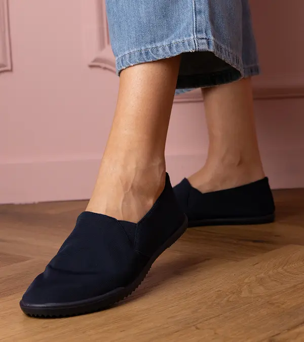 D/CEO Gemre Navy blue women's slip-on sneakers Lenis