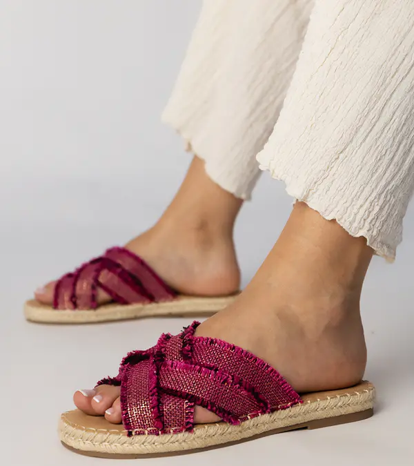 Gemre Gemre Pink espadrille sandals Berunda