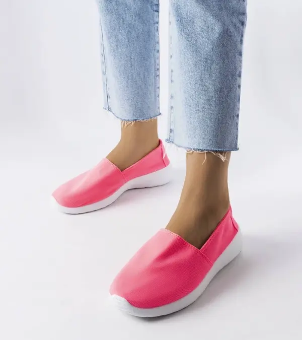 Gemre Gemre Pink slip-on sneakers Winding