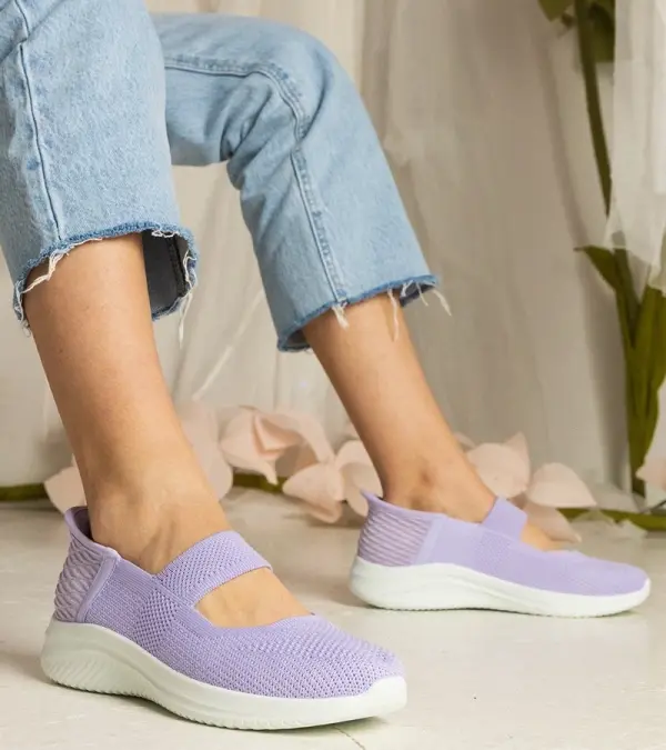 Gemre Gemre Purple women's sneakers on embossed sole Muratti