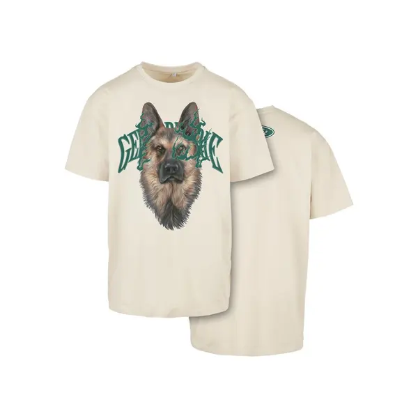 Mister Tee Gendarmerie Oversize Tee sand