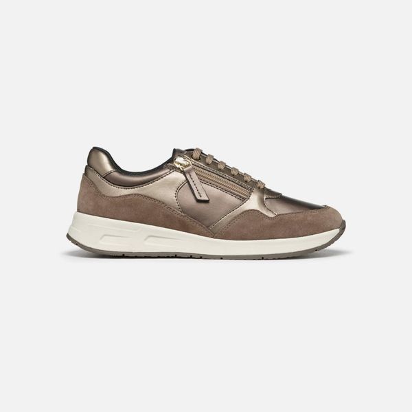 GEOX GEOX Beige women's sneakers Bulmya - Women's