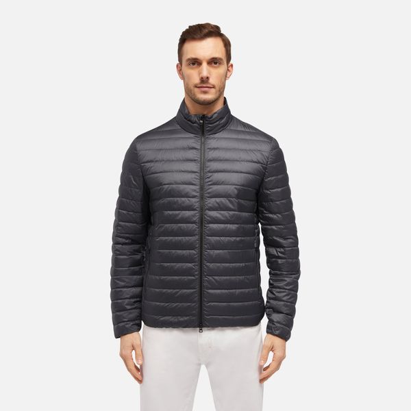 GEOX GEOX Black men's down jacket Dereck - Men's