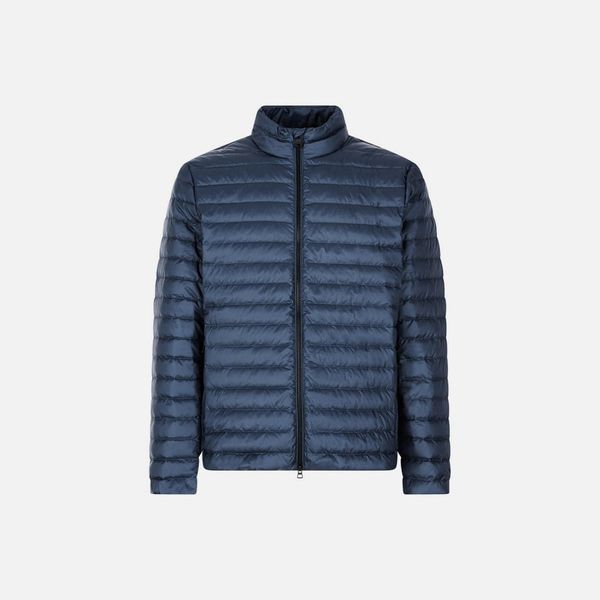 GEOX GEOX Dark blue men's down jacket Dereck - Men's