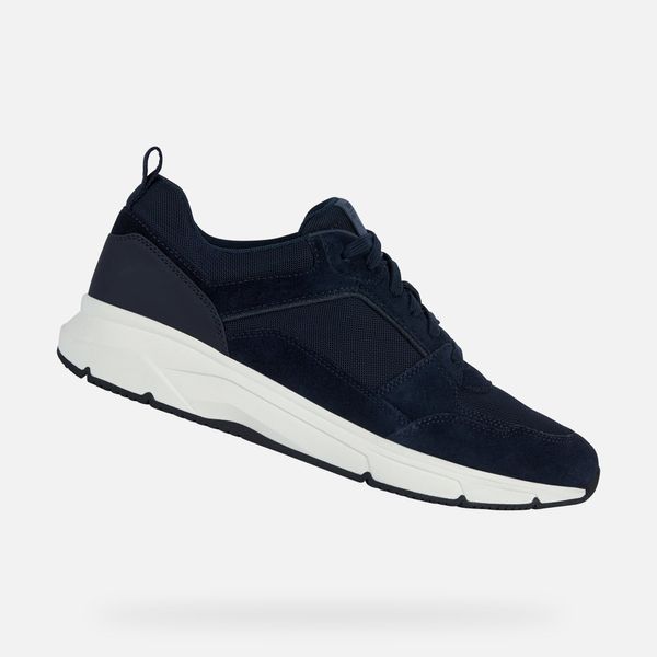 GEOX GEOX Dark blue men's sneakers Radente - Men's