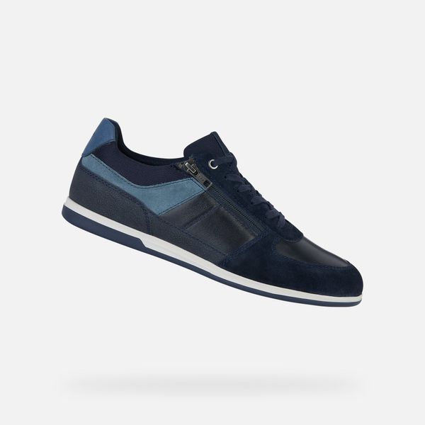 GEOX GEOX Dark blue men's sneakers Renan - Men's