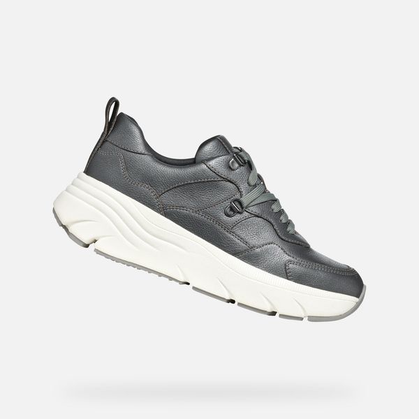 GEOX GEOX Dark gray women's sneakers Diamanta - Women's