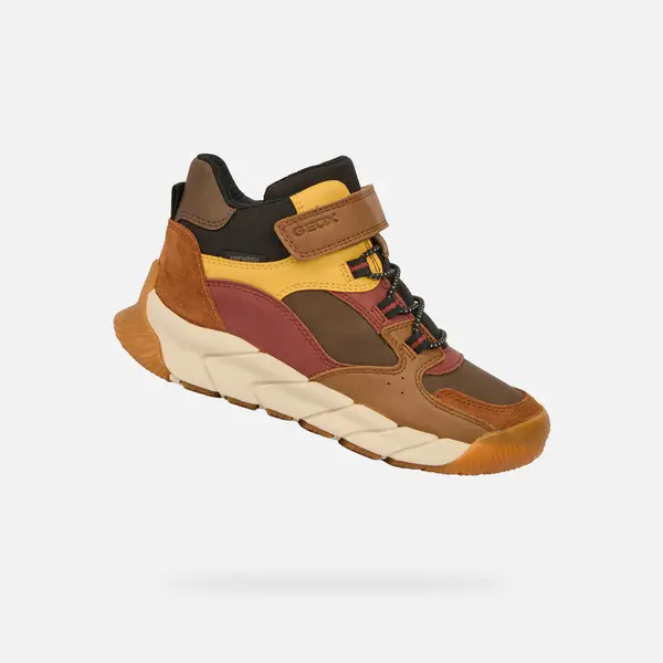 GEOX Geox Flexyper Pro Boy B Brown Boys' Ankle Boots - Boys