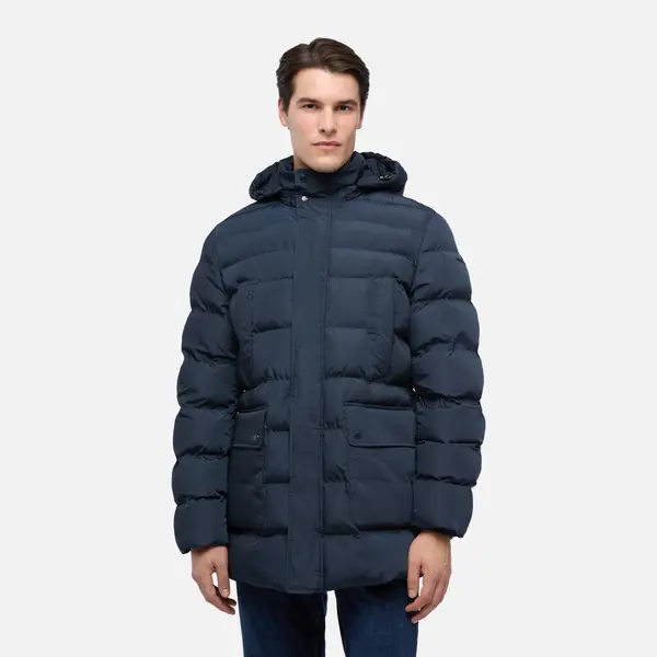 GEOX Geox Leitan moška temno modra parka