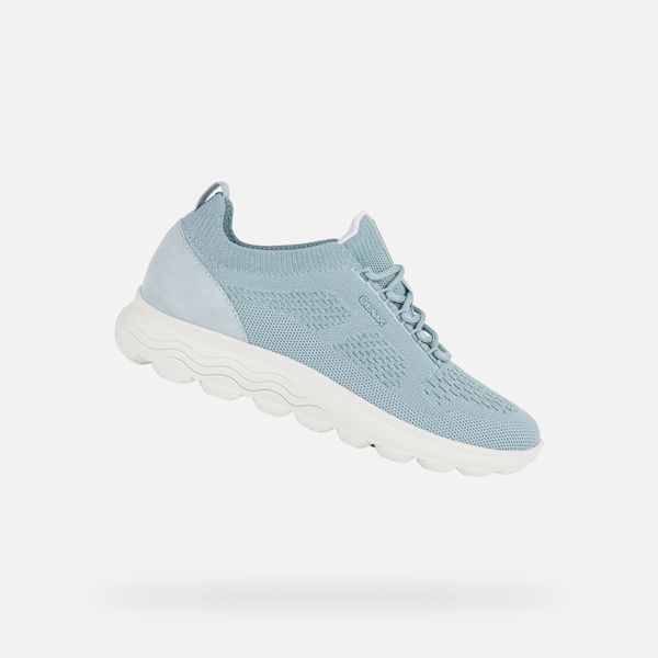 GEOX GEOX Light blue women's sneakers Spherica - Women's