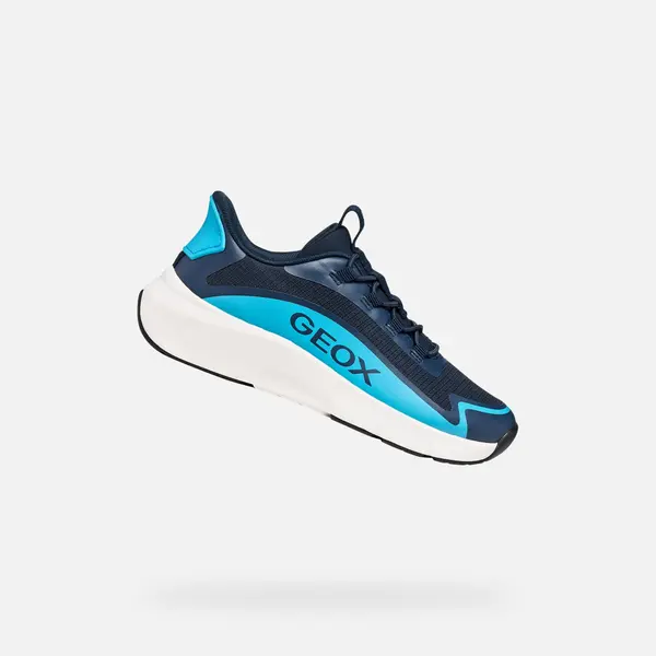 GEOX Geox Pro-Ran Fast In Temno modri fantovski superge