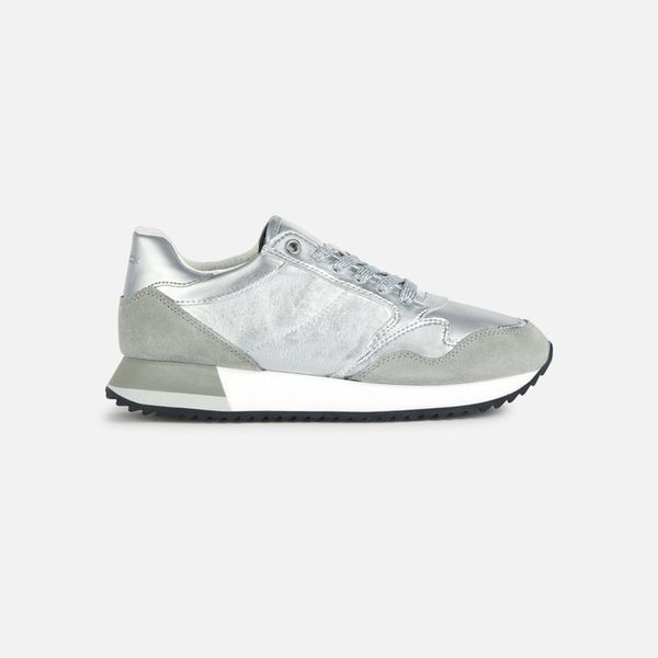 GEOX GEOX Silver women's sneakers Doralea - Women's