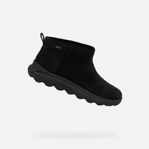 GEOX Geox Spherica 4x4 B ABX Black Women's Ankle Boots - Ladies