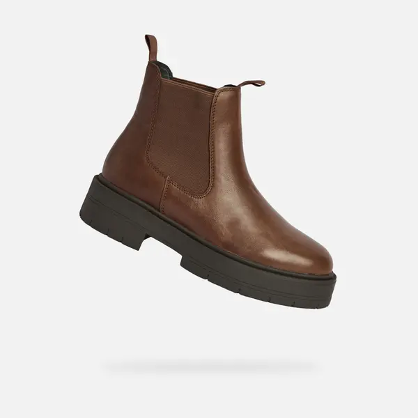 GEOX Geox Spherica EC7 Brown Women's Ankle Boots - Women's