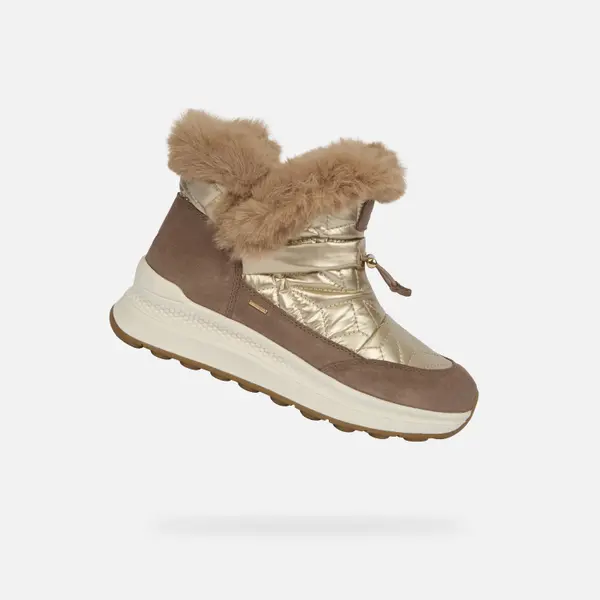 GEOX Geox Spherica X2 Brown Women's Ankle Boots - Ladies