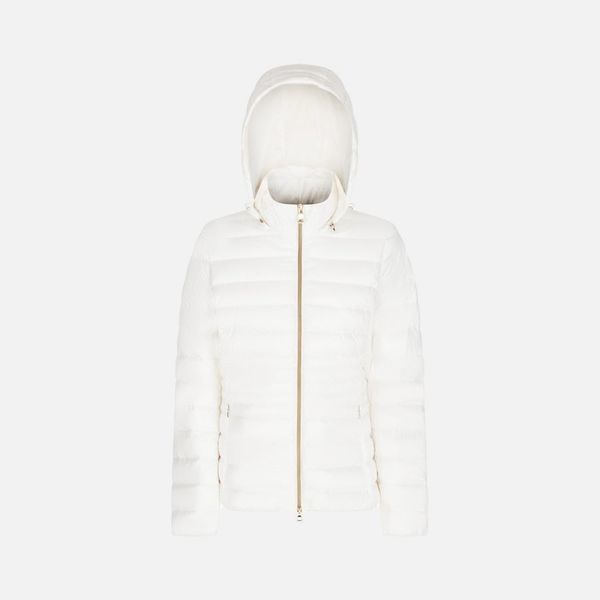 GEOX GEOX White women's down jacket Jaysen - Women's