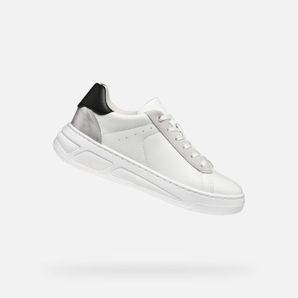 GEOX GEOX White women's sneakers Ljuba - Women's