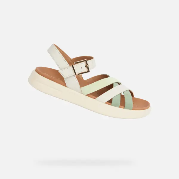 GEOX Geox Xand 2S kremni sandali - ženski