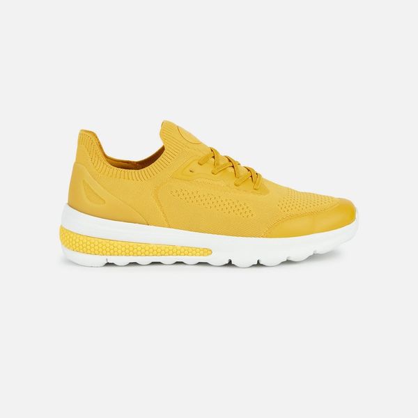 GEOX GEOX Yellow men's sneakers Spherica actif - Men's