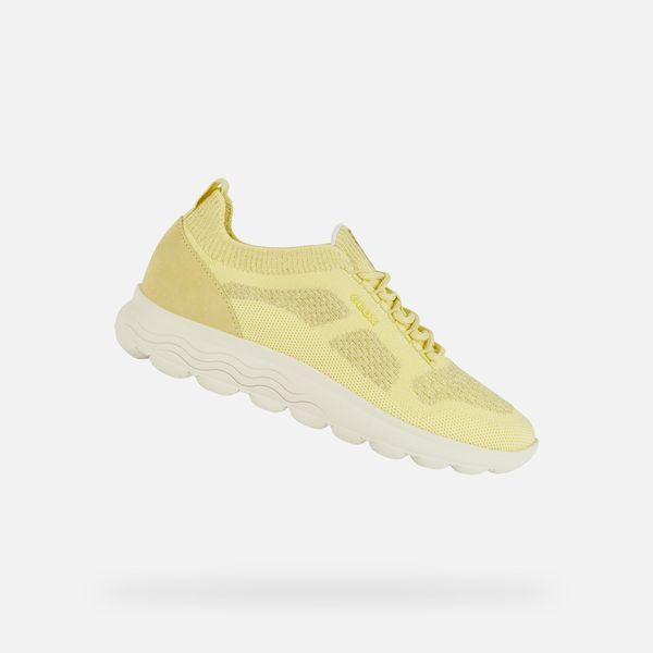 GEOX GEOX Yellow women's sneakers Spherica - Women's