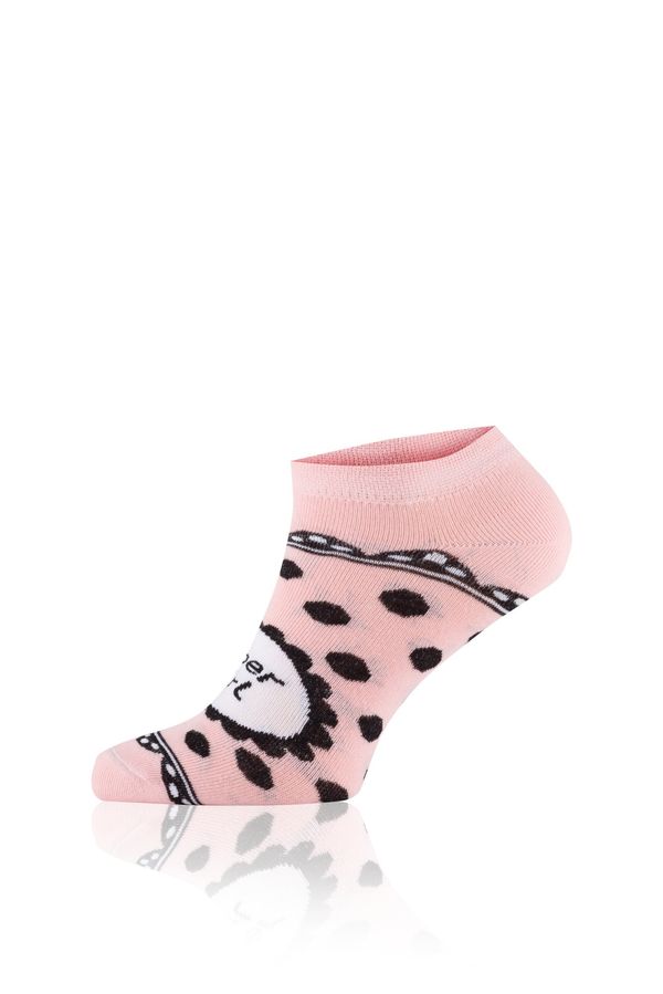 Italian Fashion GIRL Socks for Feet - Pink/Black/White