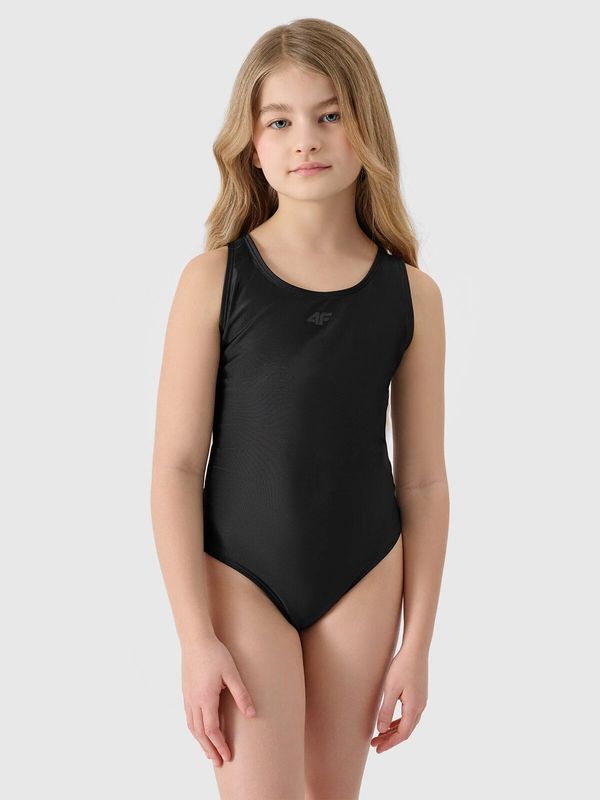 4F Girls' 4F One-piece Swimsuit - Black