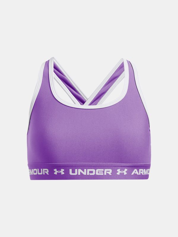 Under Armour Girls' bra Under Armour G Crossback Mid Solid-PPL - Girls