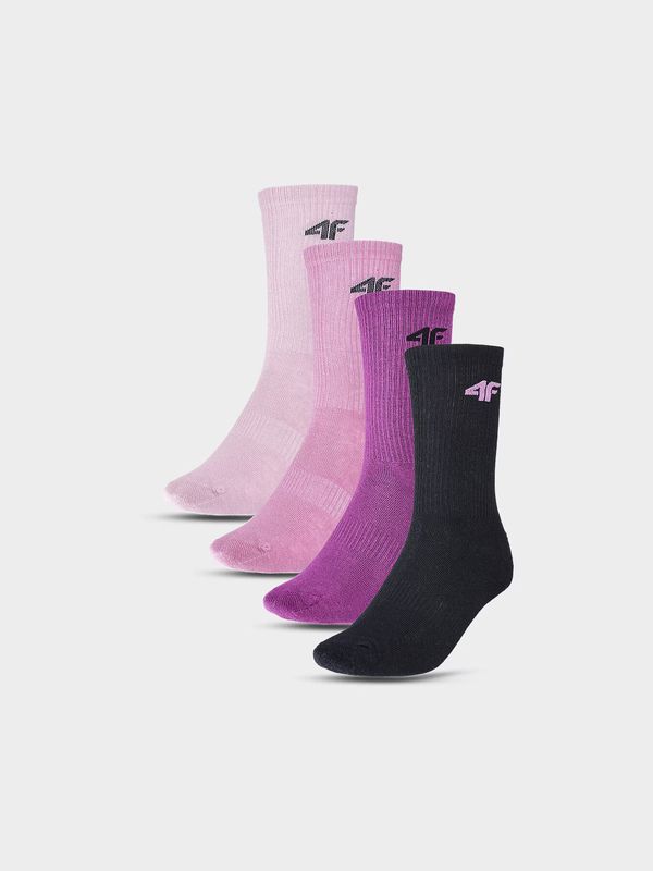 4F Girls' casual socks 4F 4-pack