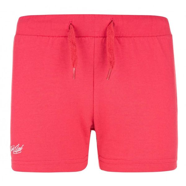 Kilpi Girls' cotton shorts Kilpi SHORTY-JG pink