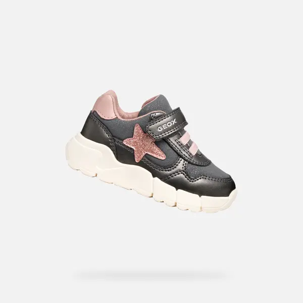 GEOX Girls First Steps Geox Flexyper Grey - Girls