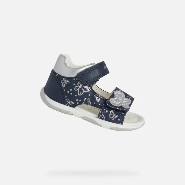 GEOX Girls First Steps Geox Tapuz Dark Blue - Girls