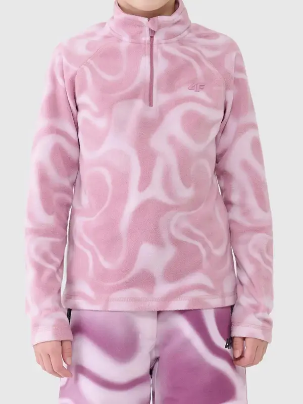 4F Girls' fleece sweatshirt 4F