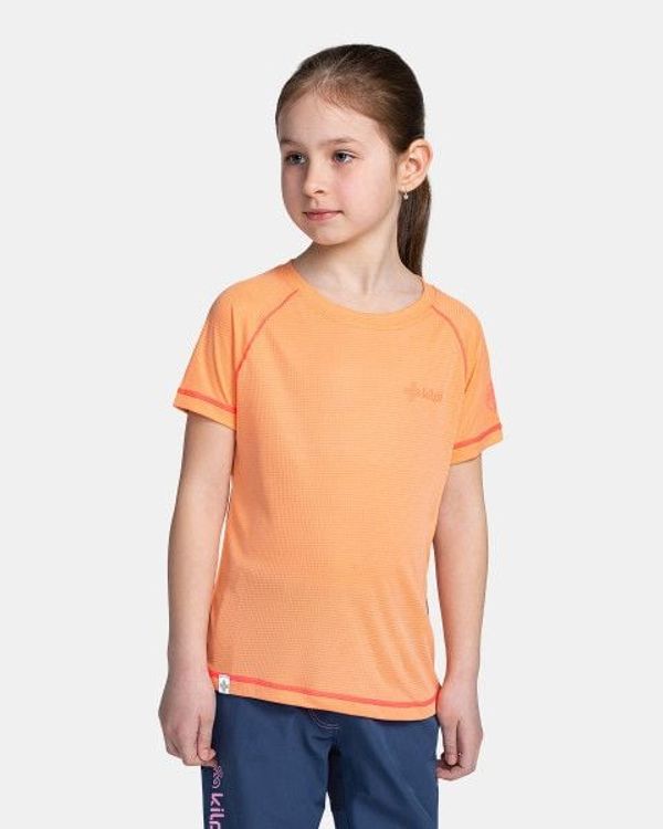 Kilpi Girls' functional T-shirt KILPI TECNI-JG coral