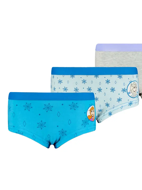 Licensed Girls knickers Frozen 3P Frogies