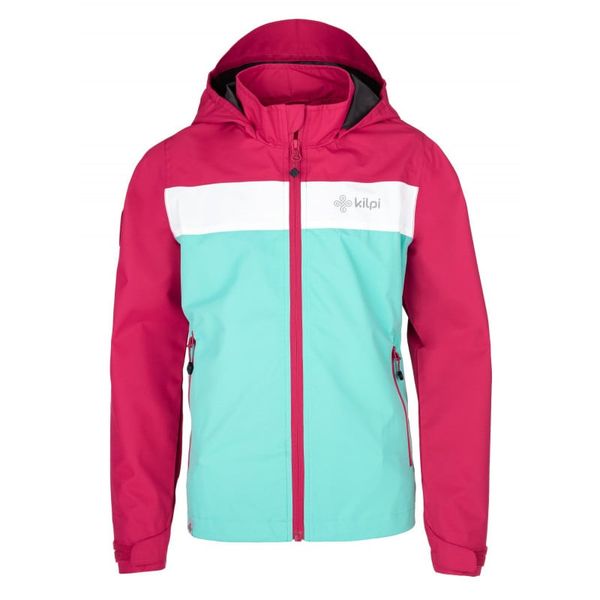 Kilpi Girls' outdoor jacket Kilpi ORLETI-JG turquoise