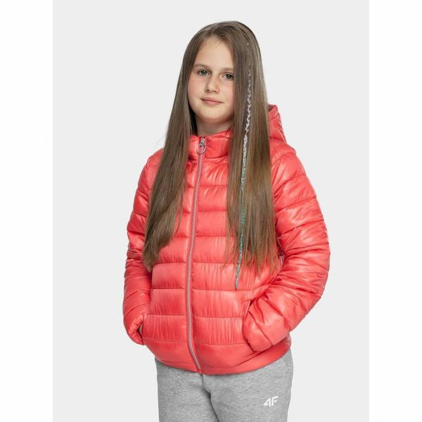 4F Girls' quilted jacket 4F