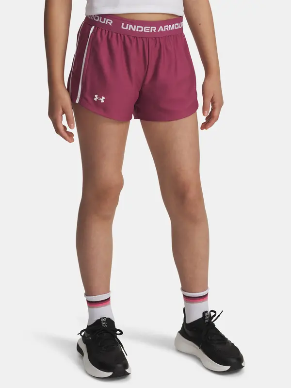Under Armour Girls' shorts Under Armour G Tech Play Up Short-RED - Girls