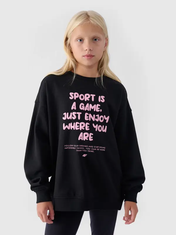 4F Girls' sweatshirt 4F