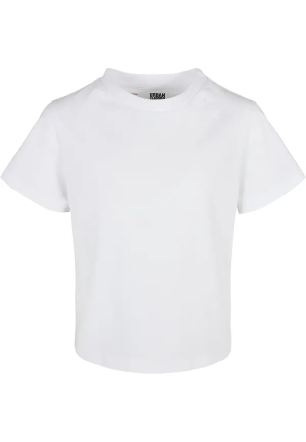 Urban Classics Girls' T-shirt Basic Box white