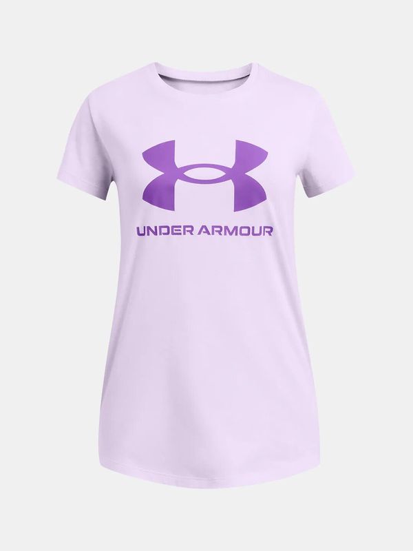 Under Armour Girls' T-shirt Under Armour G SPORTSTYLE LOGO SS