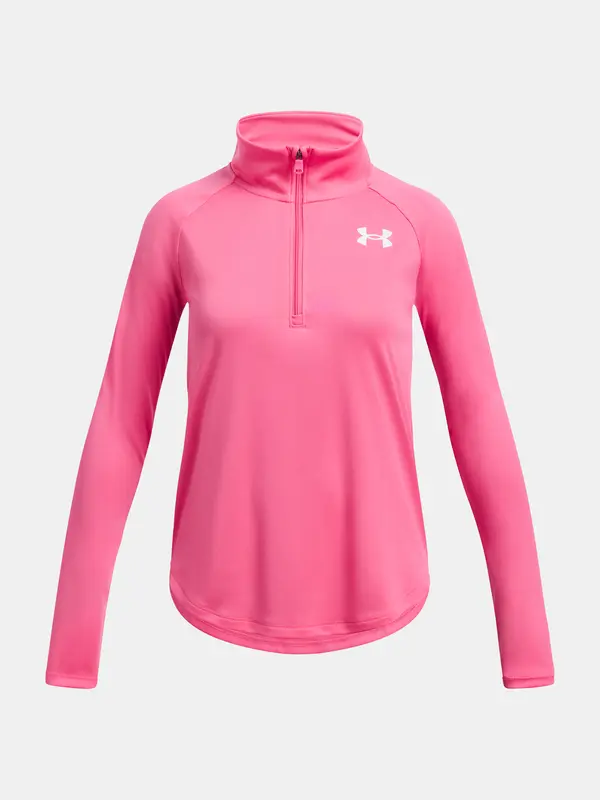Under Armour Girls' T-shirt Under Armour Tech Graphic 1/2 Zip - Girls
