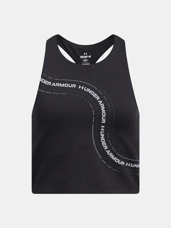 Under Armour Girls' tank top Under Armour G Motion Branded Crop Tank
