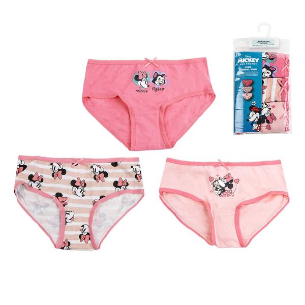 MINNIE GIRLS' UNDERWEAR SET SINGLE JERSEY 3 PIECES MINNIE